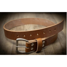 Cinturón de cuero para hombre - Oak Brown